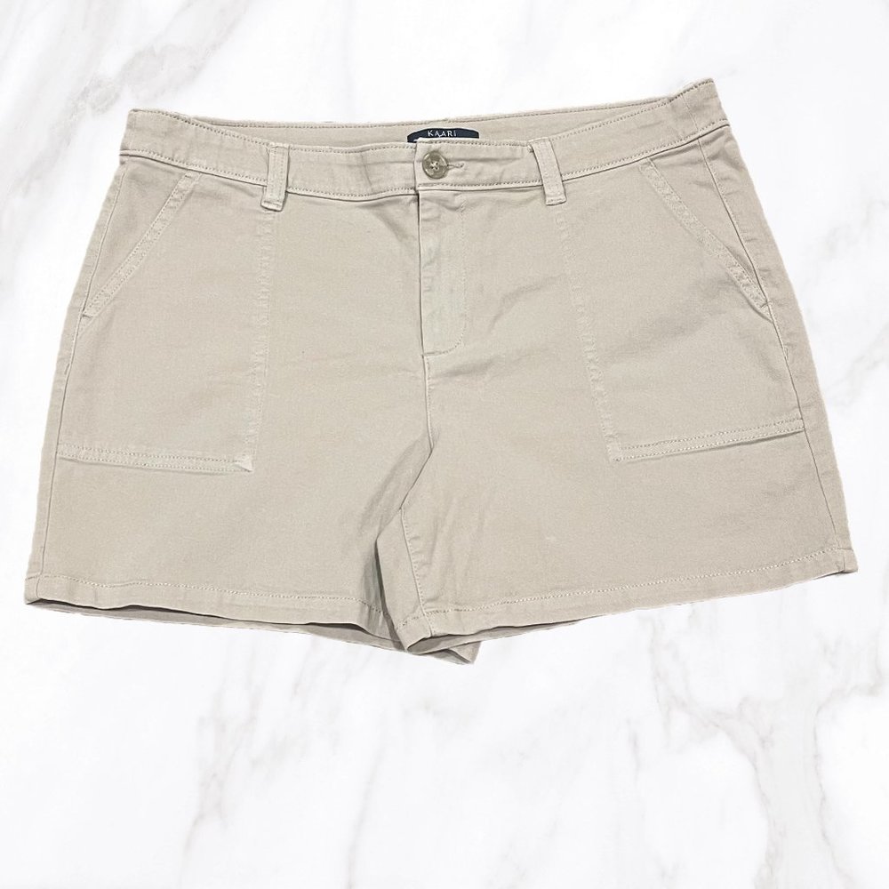 Kaari Blue Women's‎ Khaki 4.5" Inseam Chino Shorts, Size 10